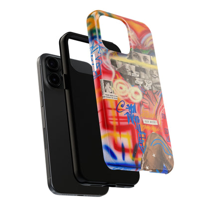"get busy!" airbrush iPhone case