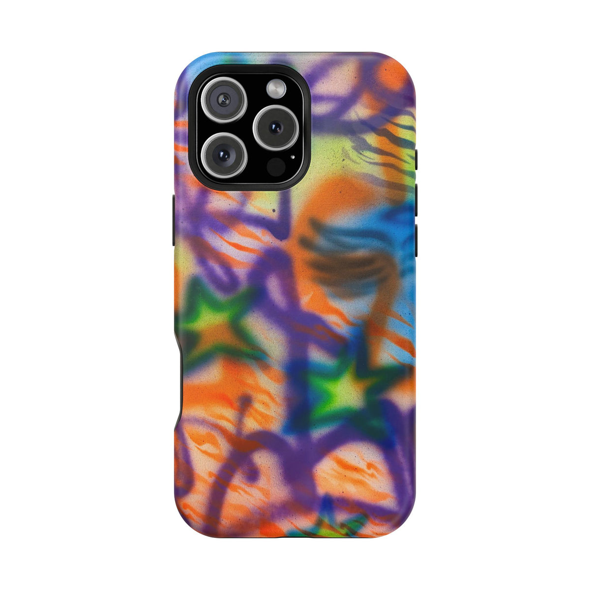 MagSafe "streetwear angel" airbrush iPhone case