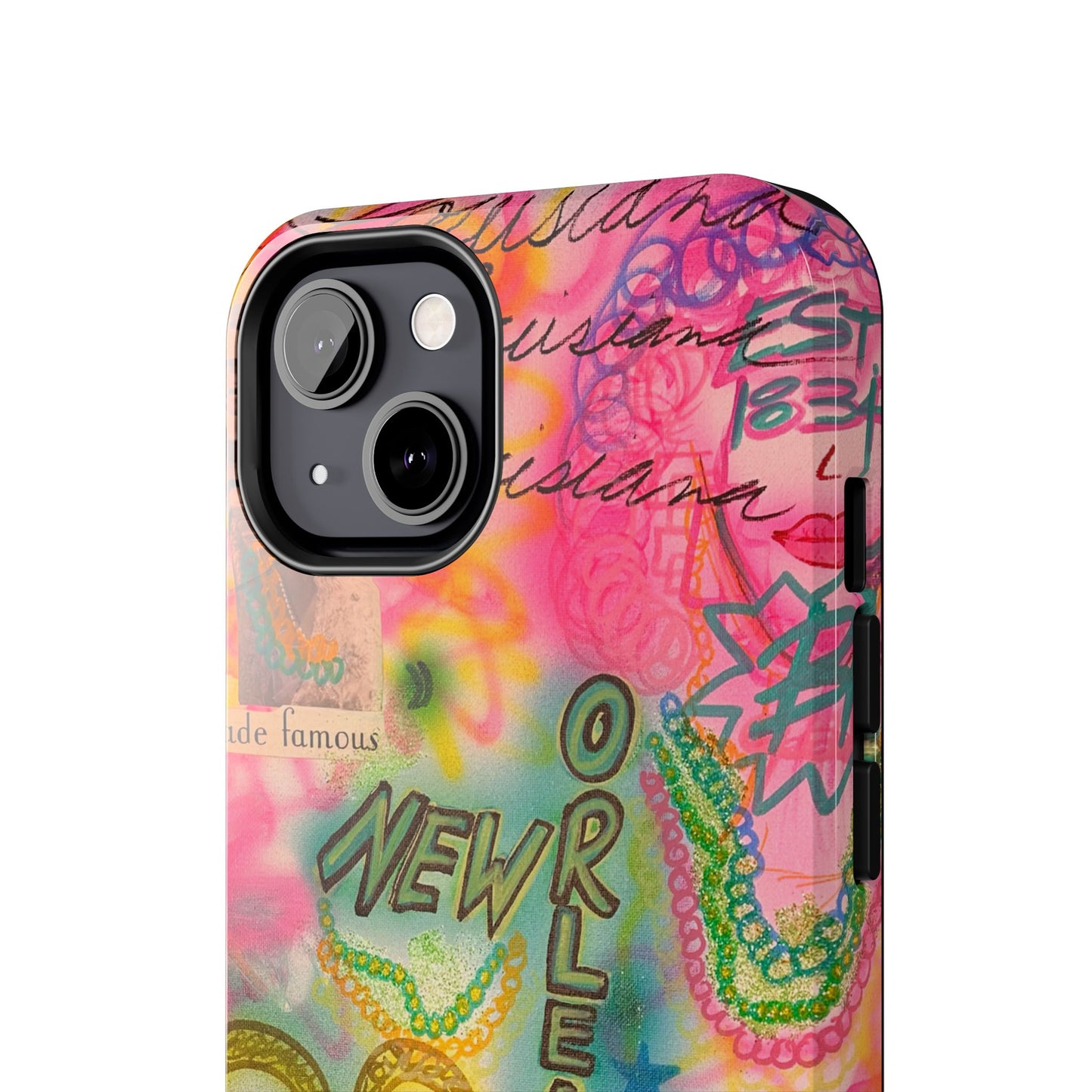 "new orleans, la" airbrush iPhone case