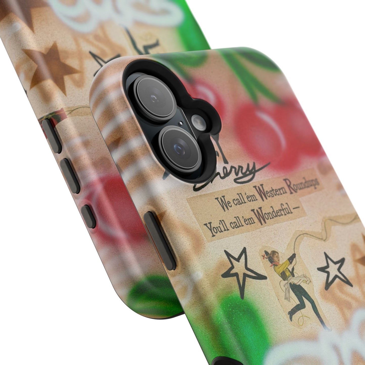 MagSafe "the rodeo" airbrush iPhone case