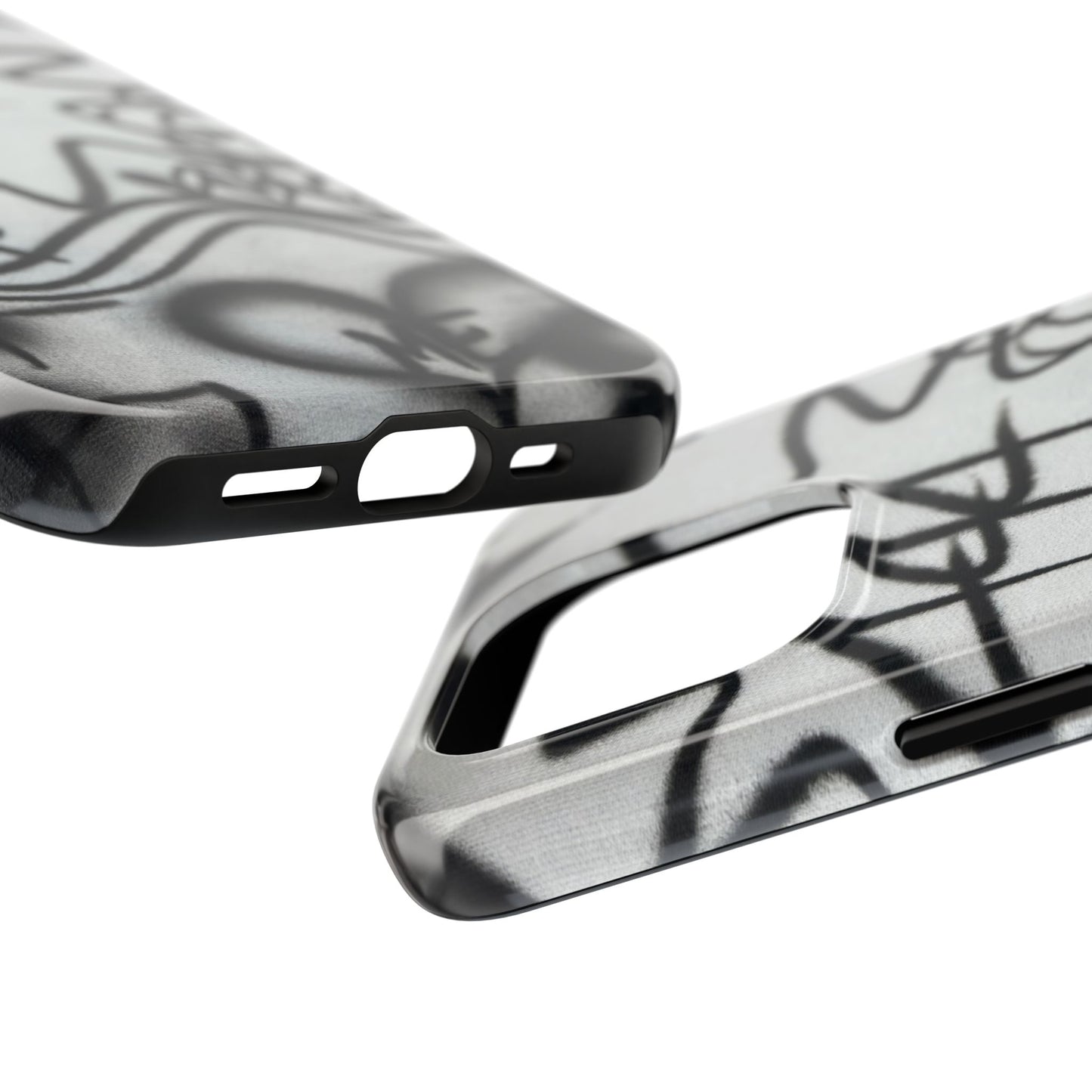 "444” airbrush iPhone case