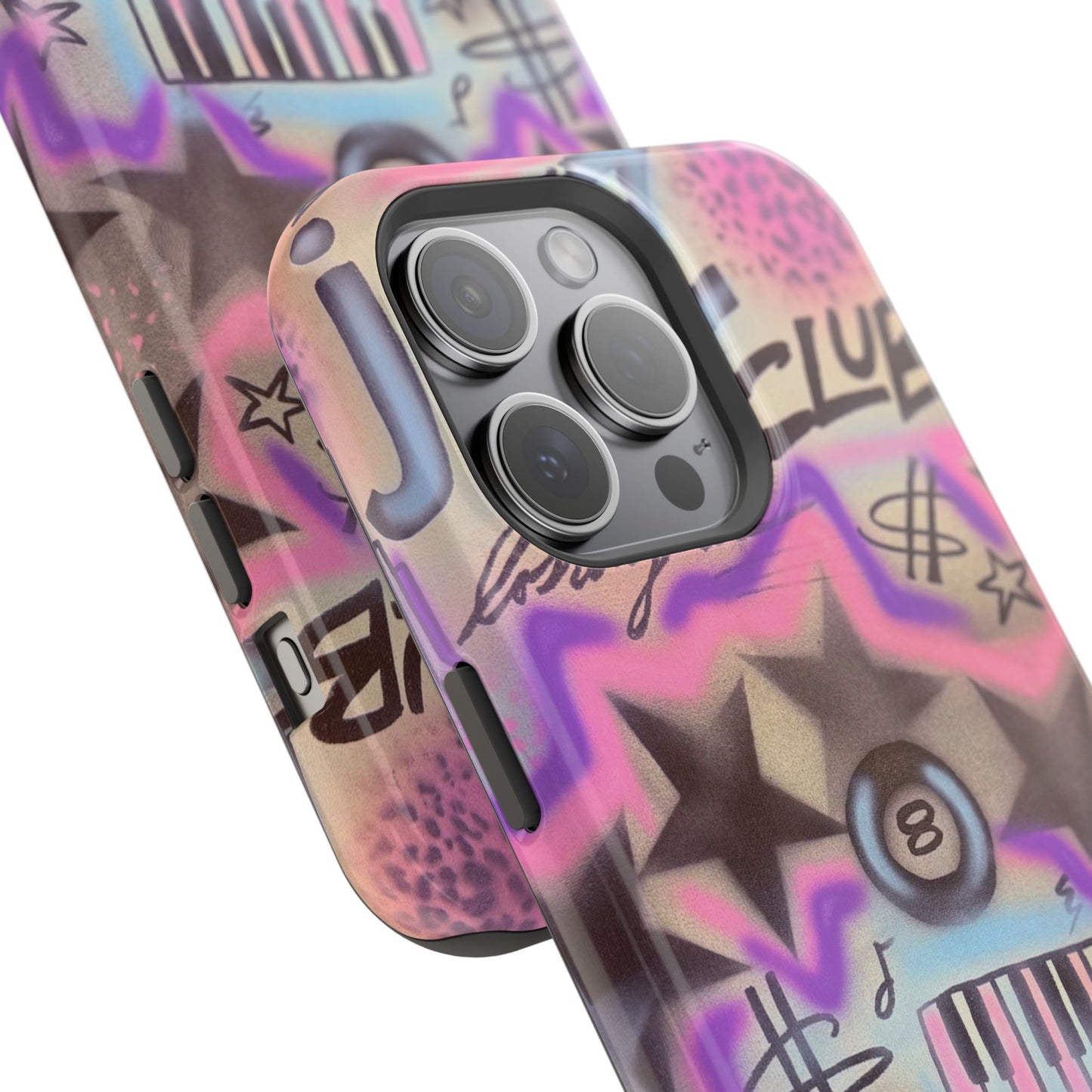 MagSafe "jazz club" airbrush iPhone case