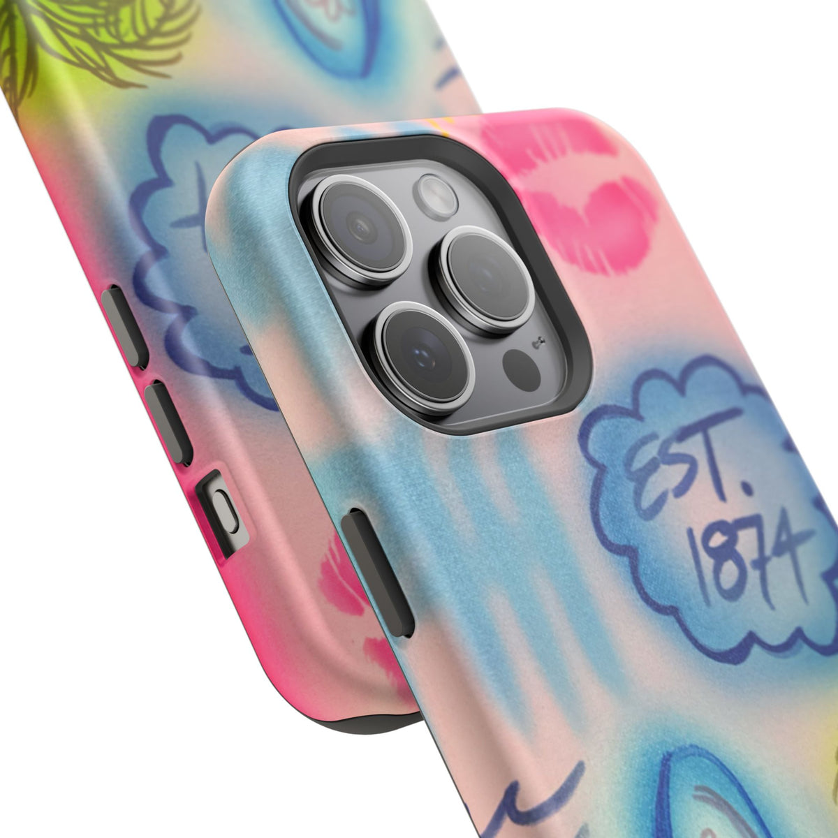 MagSafe "in the wave" airbrush iPhone case