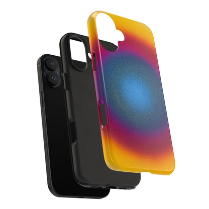 "blue raspberry aura" airbrush iPhone case