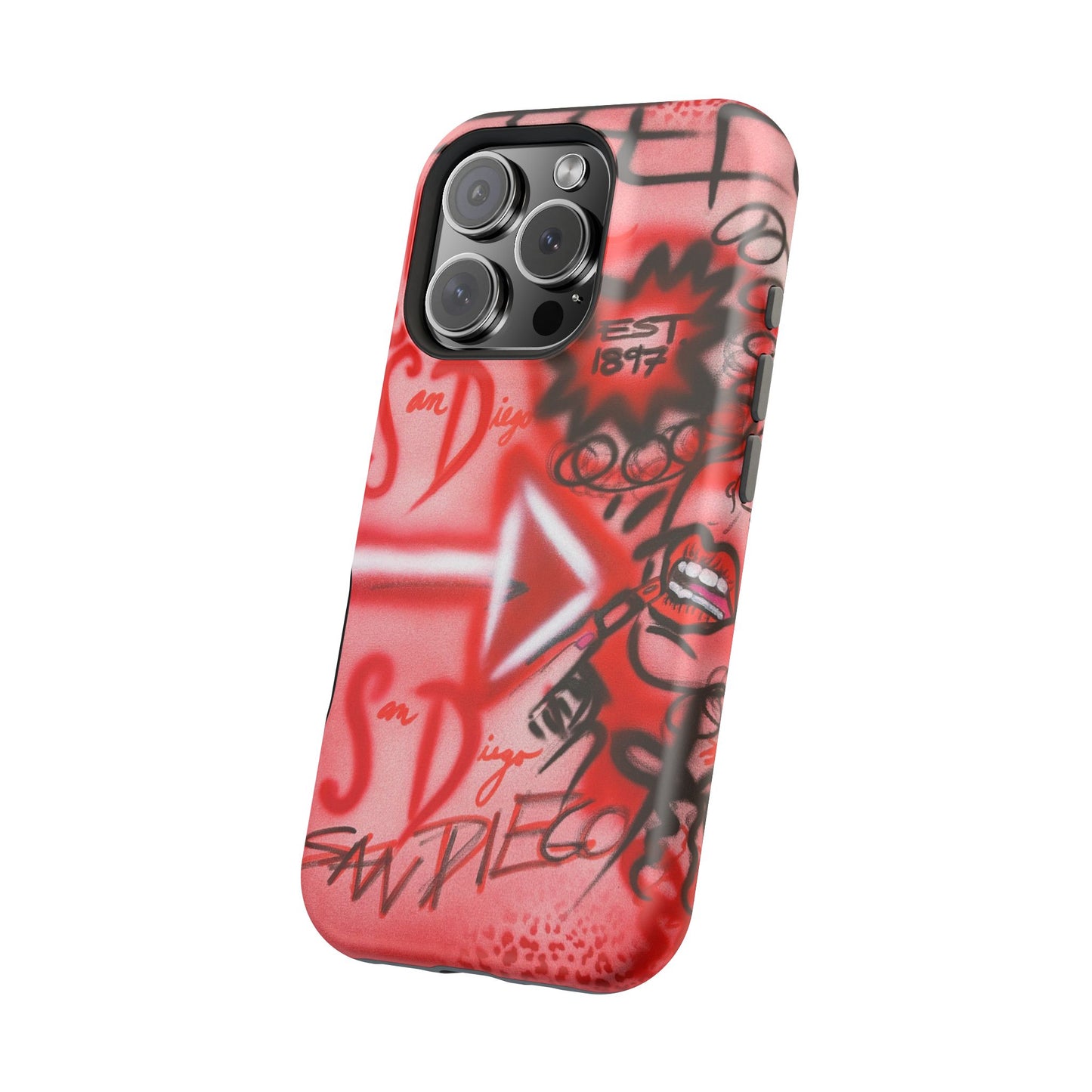 MagSafe "San Diego" Airbrush iPhone-Hülle