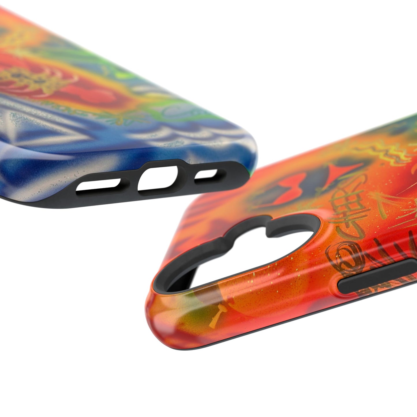 MagSafe "tipsy lobster" airbrush iPhone case