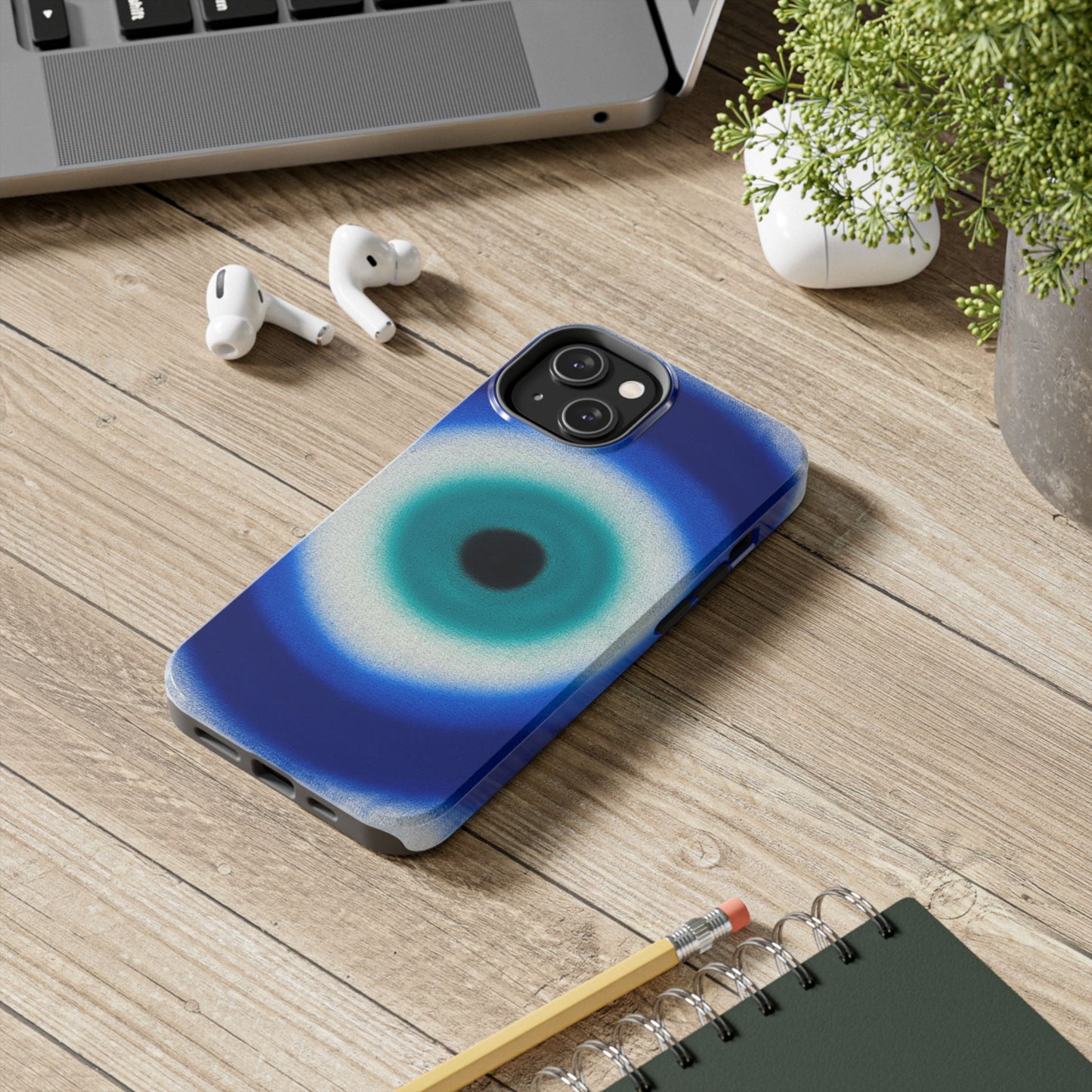 "evil eye" airbrush iPhone case