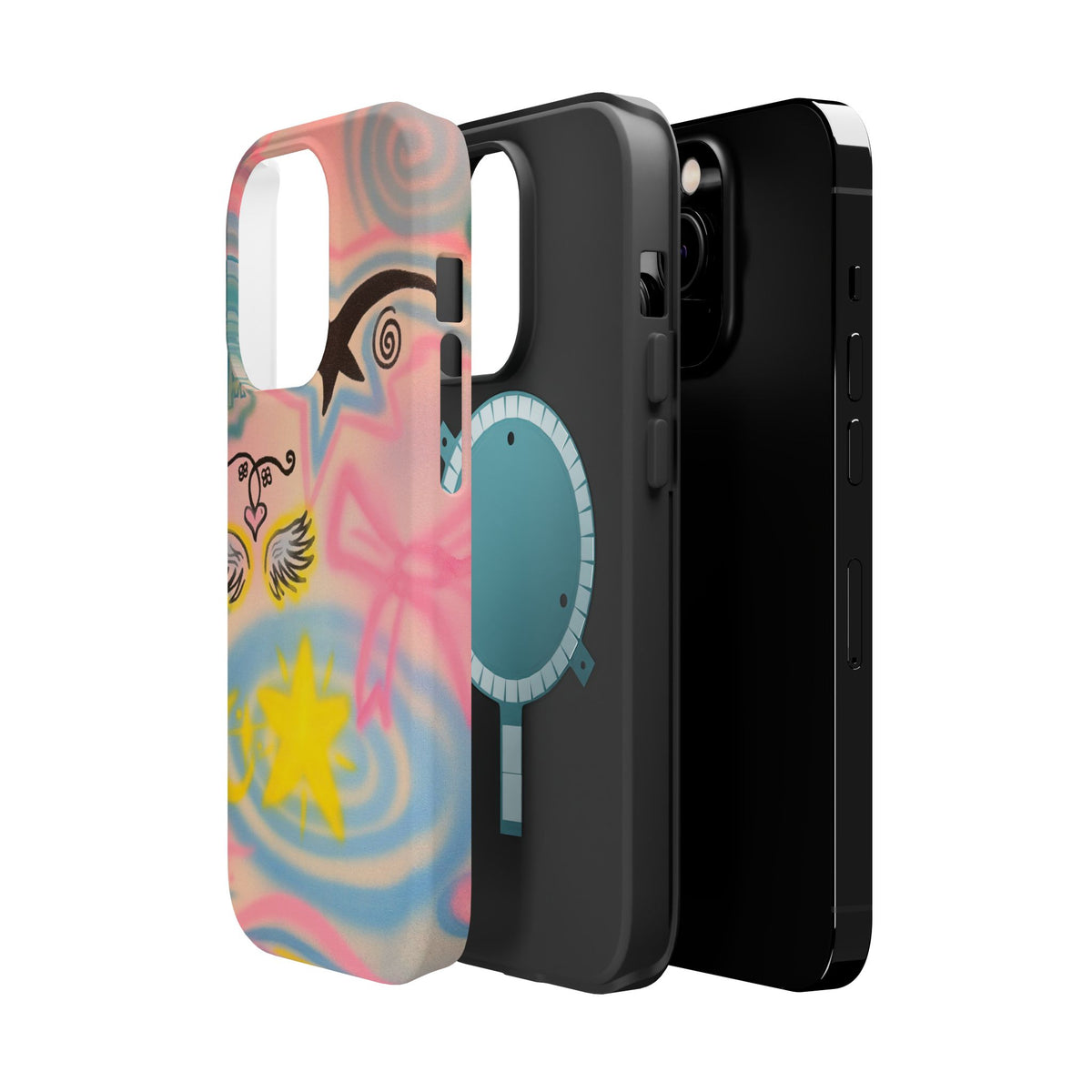 MagSafe "star energy" airbrush iPhone case