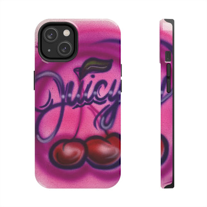 "juicy" airbrush iPhone case