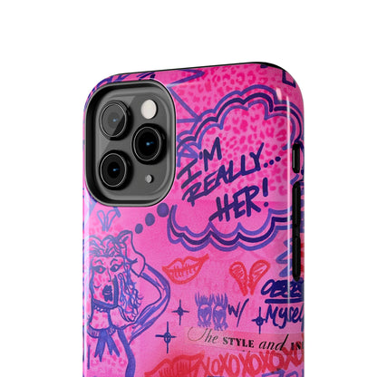 "really "HER!" airbrush iPhone case