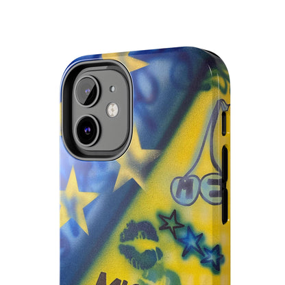 "ann arbor, michigan" airbrush iPhone case