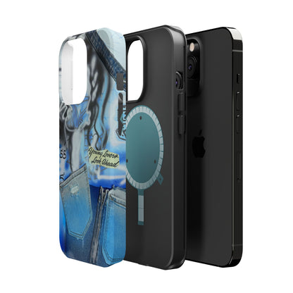 MagSafe "young lovers" airbrush iPhone case