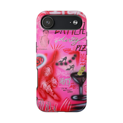 "extra dirty, plz!" airbrush iPhone case