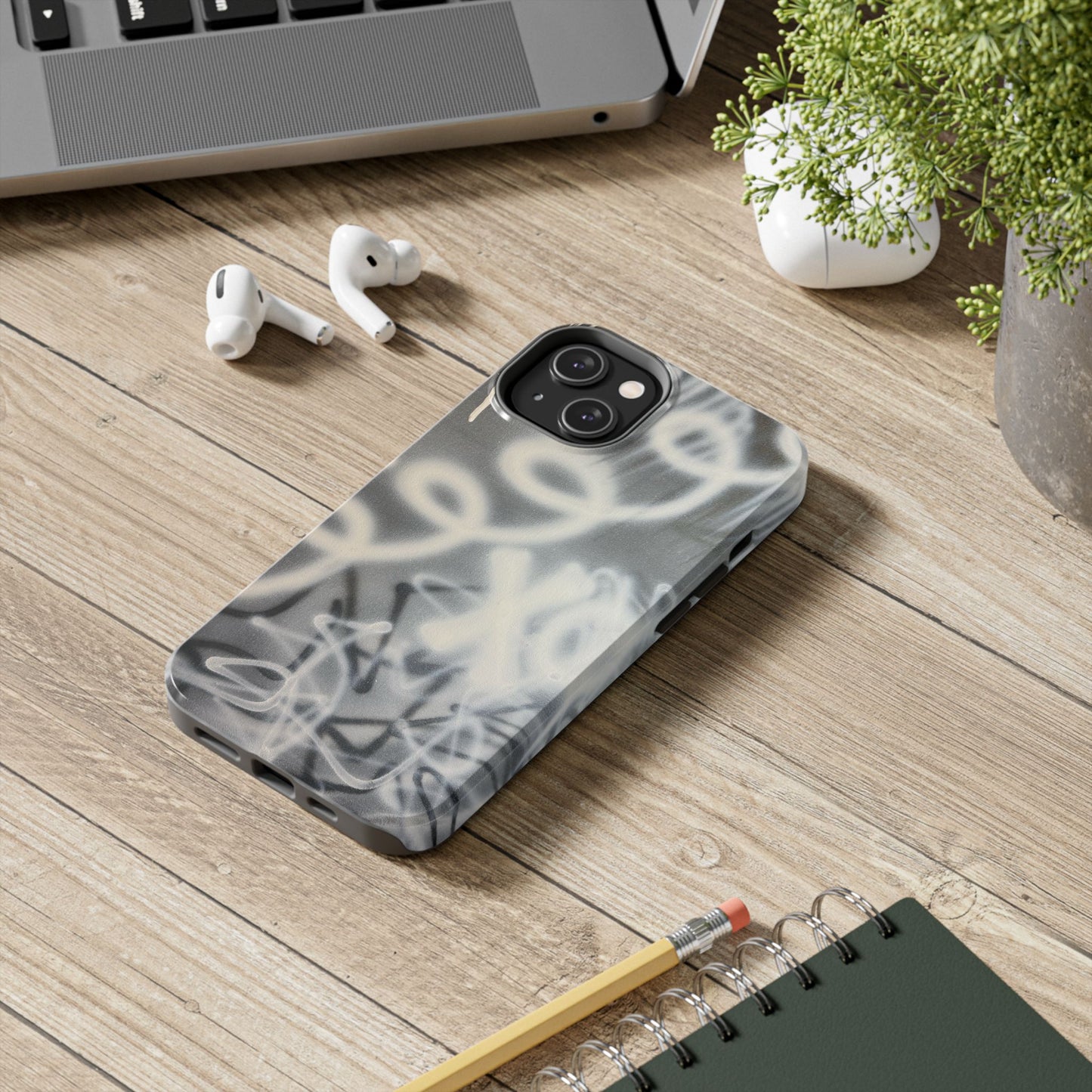 "spatial blur" airbrush iPhone case