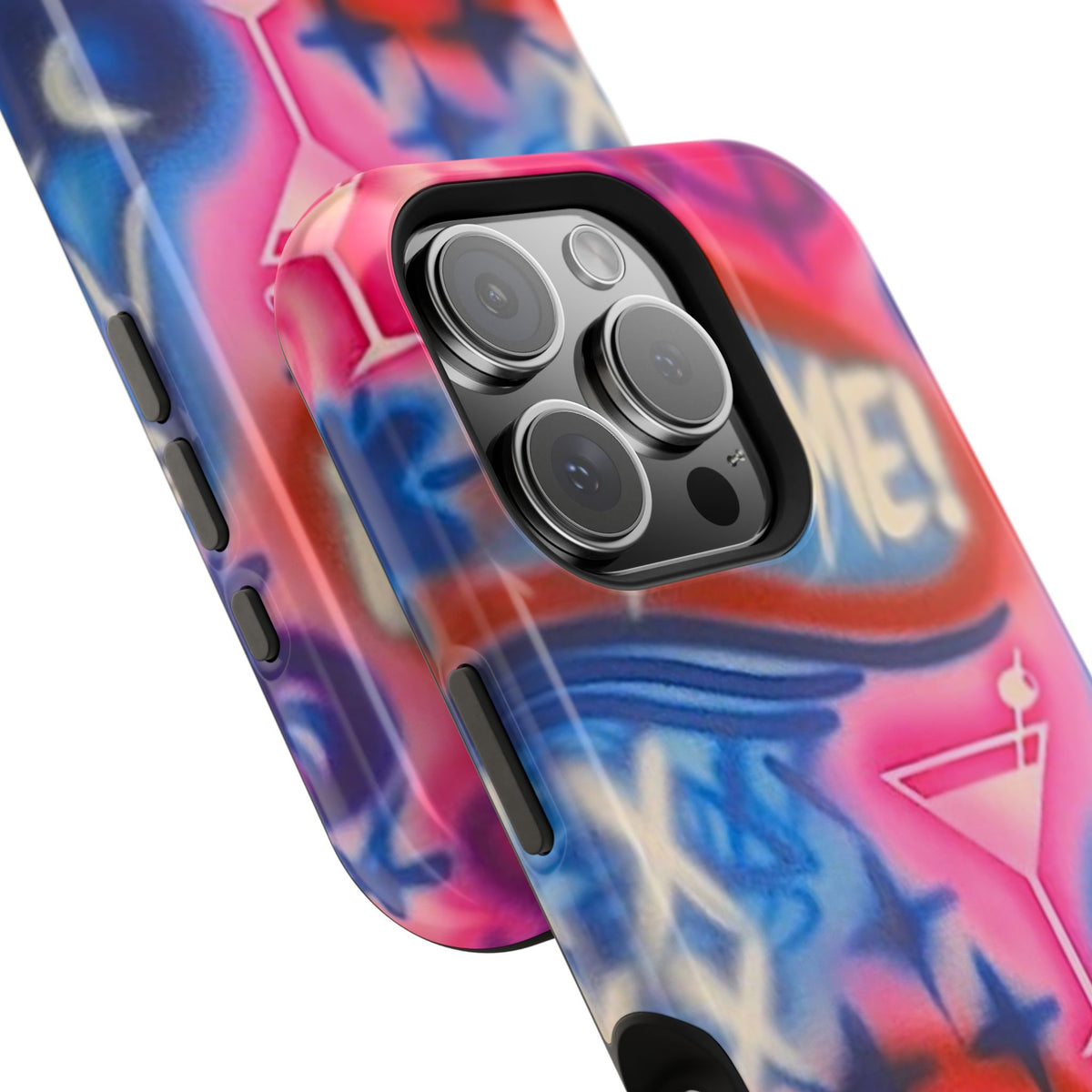 MagSafe "kiss me pt. 2" Airbrush iPhone Hülle