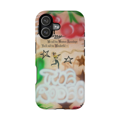 MagSafe "the rodeo" airbrush iPhone case