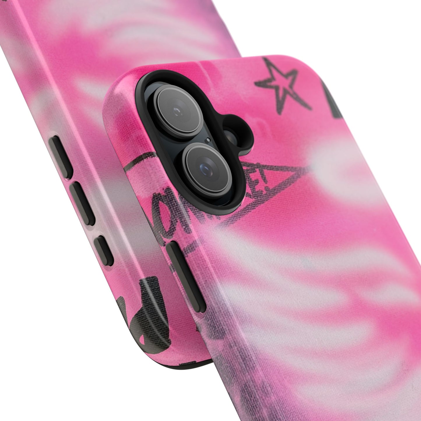 "pink angel wings" airbrush iPhone case