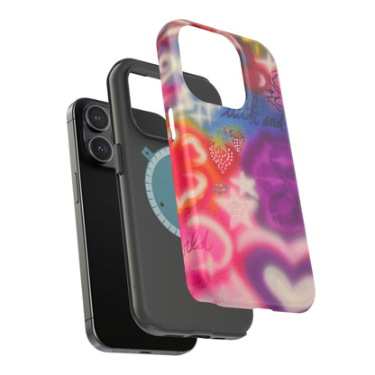 MagSafe „luck & luv pt. 2“ Airbrush iPhone Hülle