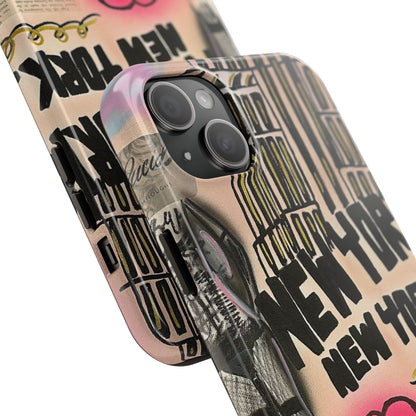 "new york, new york!" airbrush iPhone case
