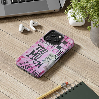 "too much motion" airbrush iPhone case