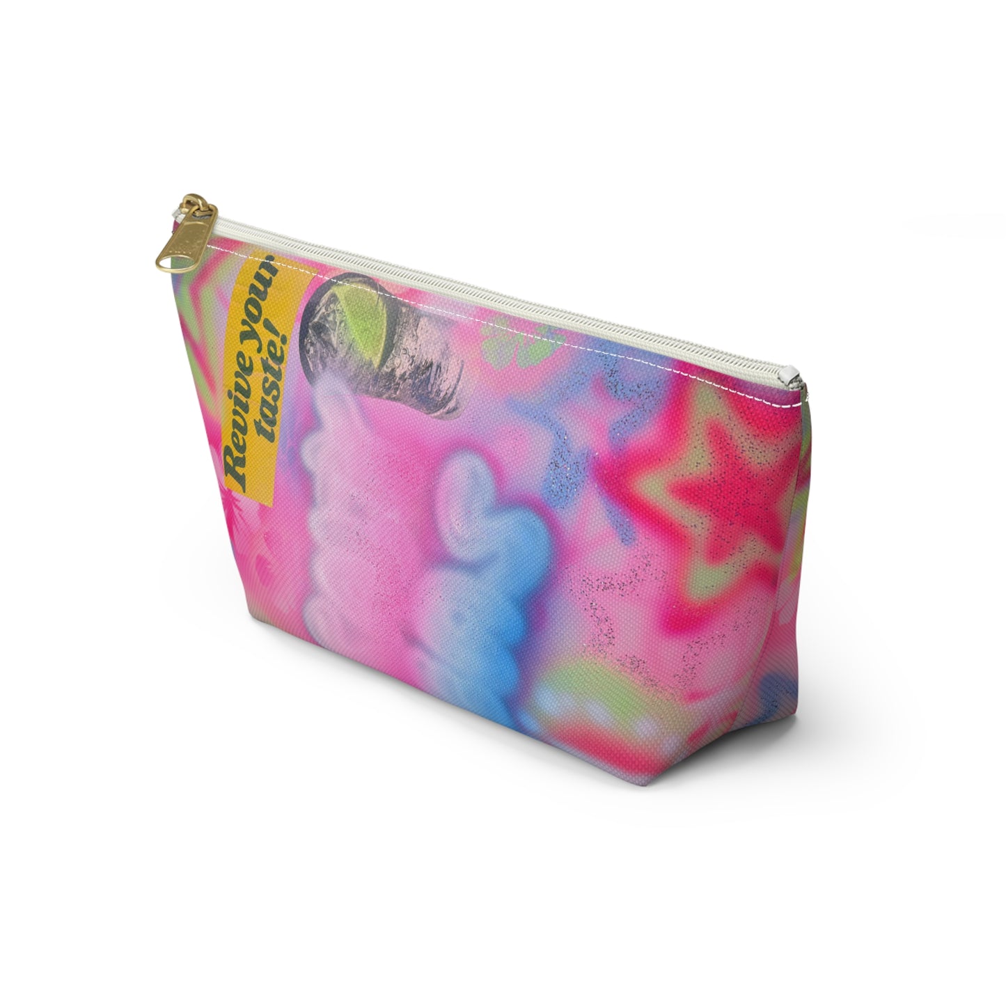 "salty seas" airbrush makeup pouch