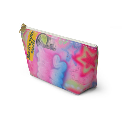 "salty seas" airbrush makeup pouch