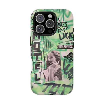 MagSafe "lust over luck" airbrush iPhone case
