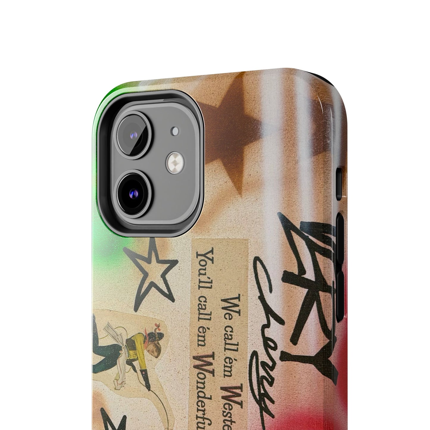 "very cherry" airbrush iPhone case