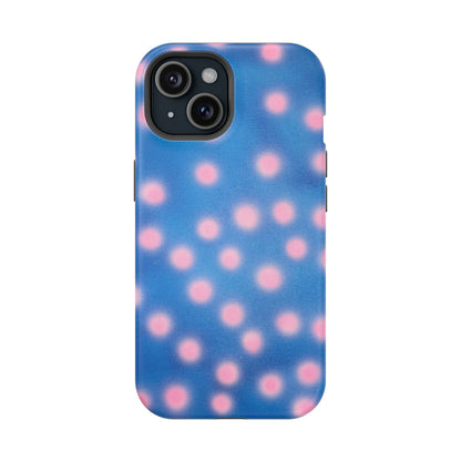 MagSafe „Zuckerwatte-Sorbet-Tupfen“ Airbrush iPhone-Hülle