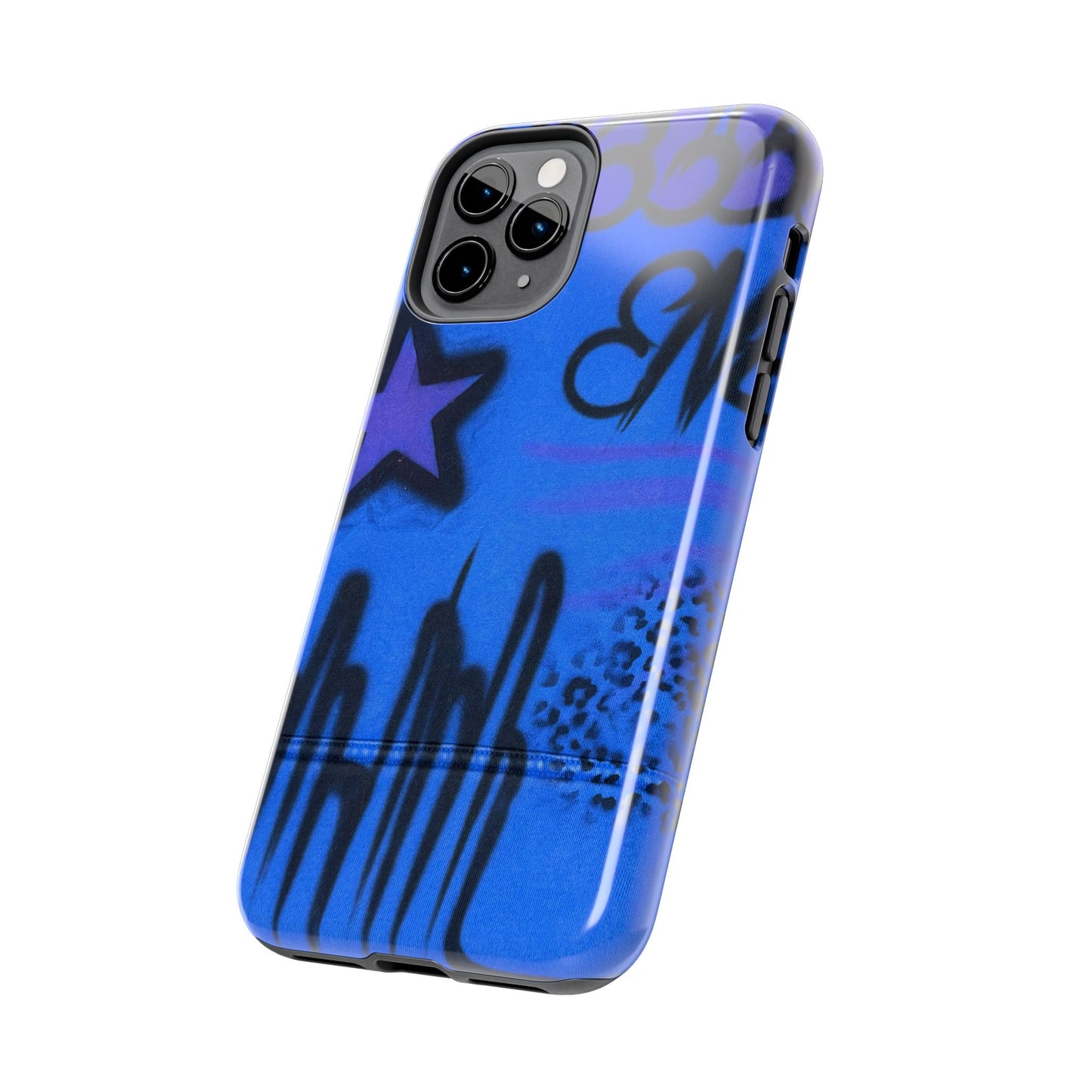 "infamous indigo" airbrush iPhone case
