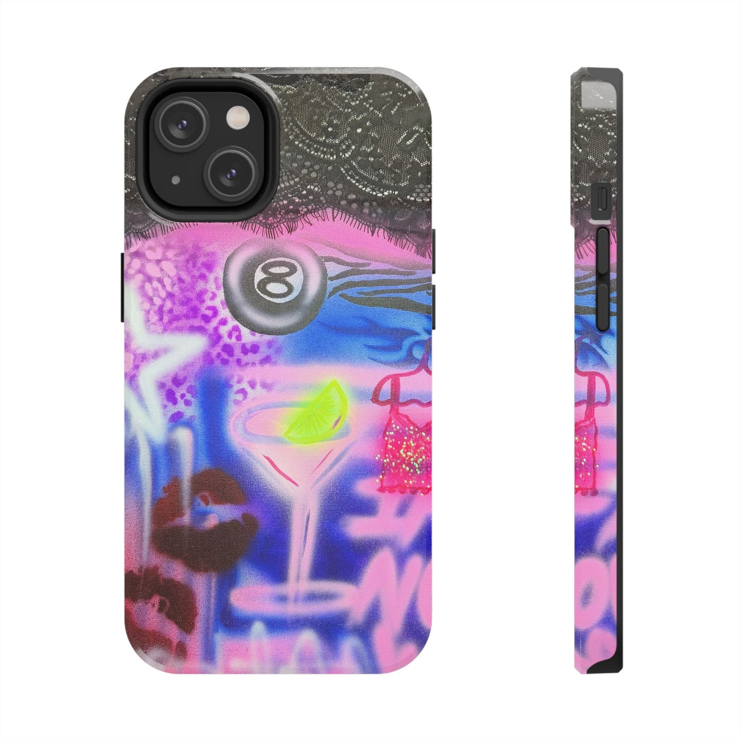 "dream life" airbrush iPhone case