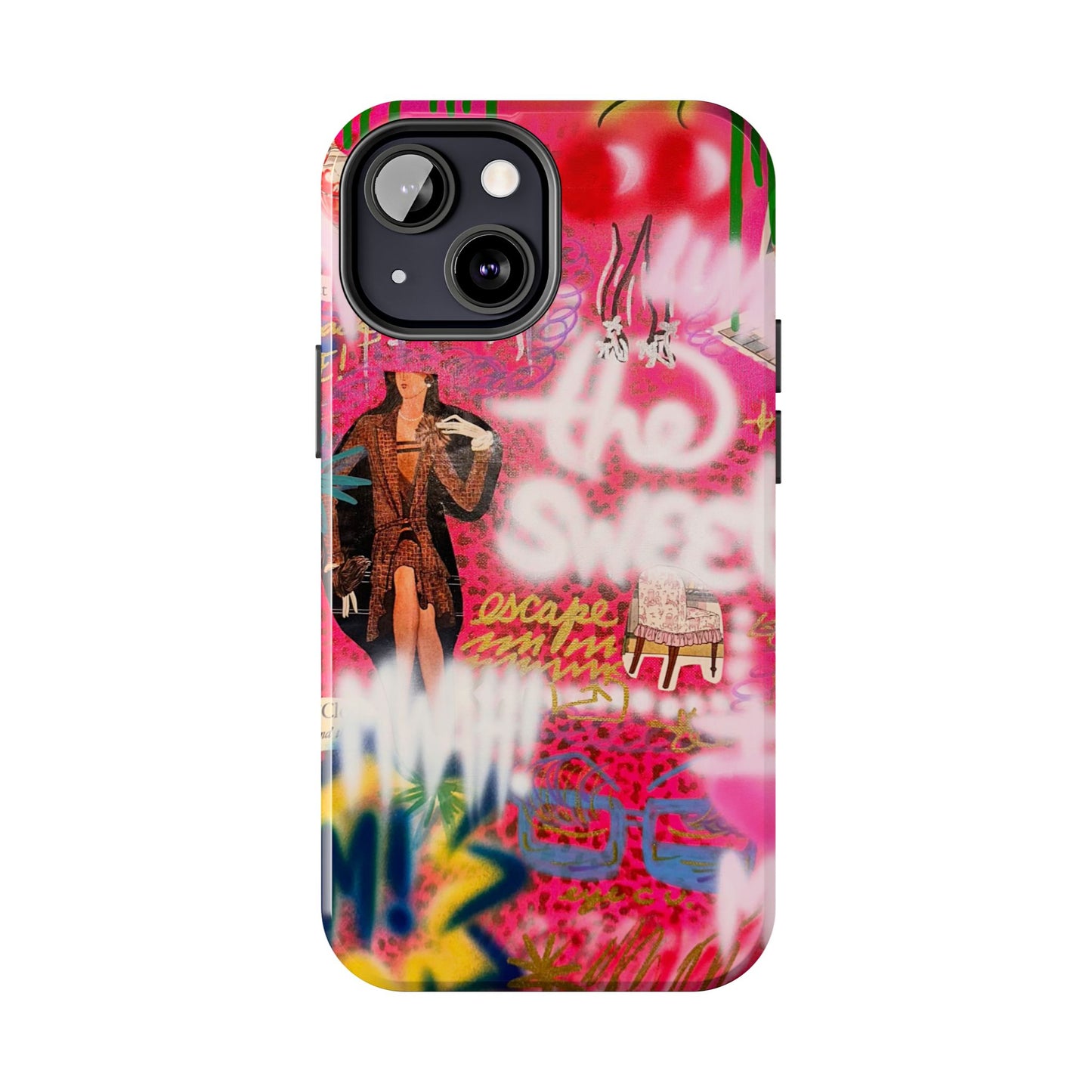 "sweet escape" airbrush iPhone case