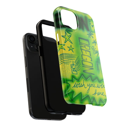 "oregon" airbrush iPhone case