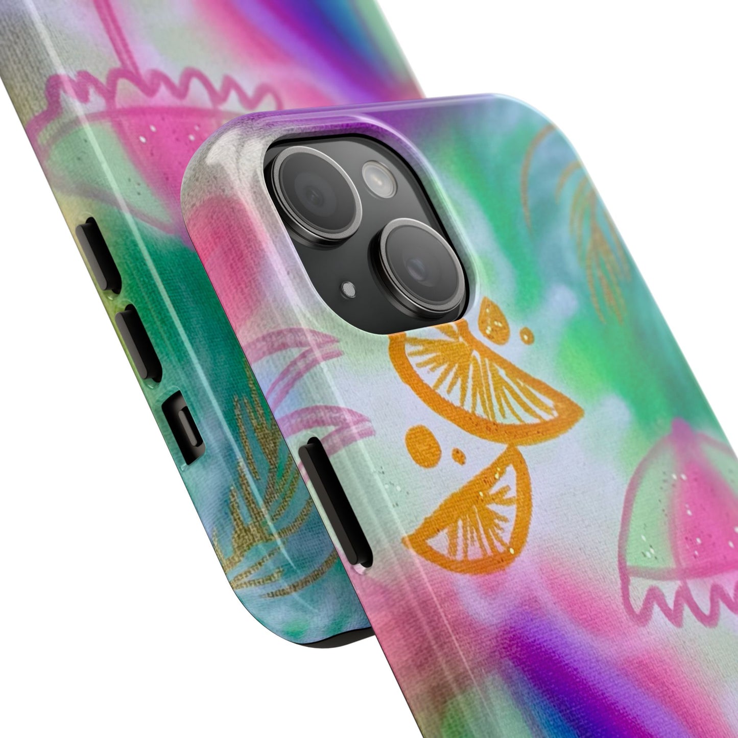 "on the beach" airbrush iPhone case