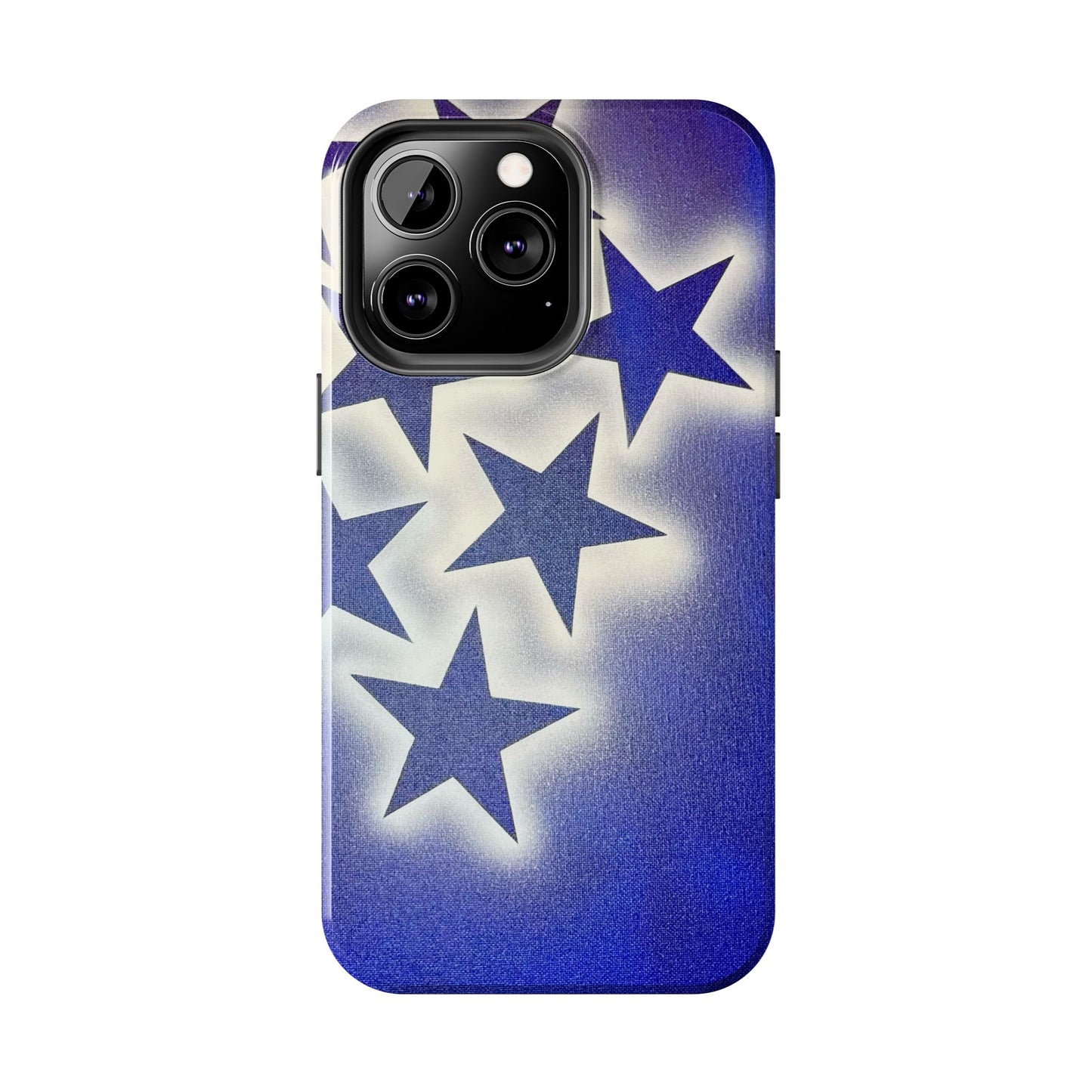 "frosted galaxy" airbrush iPhone case