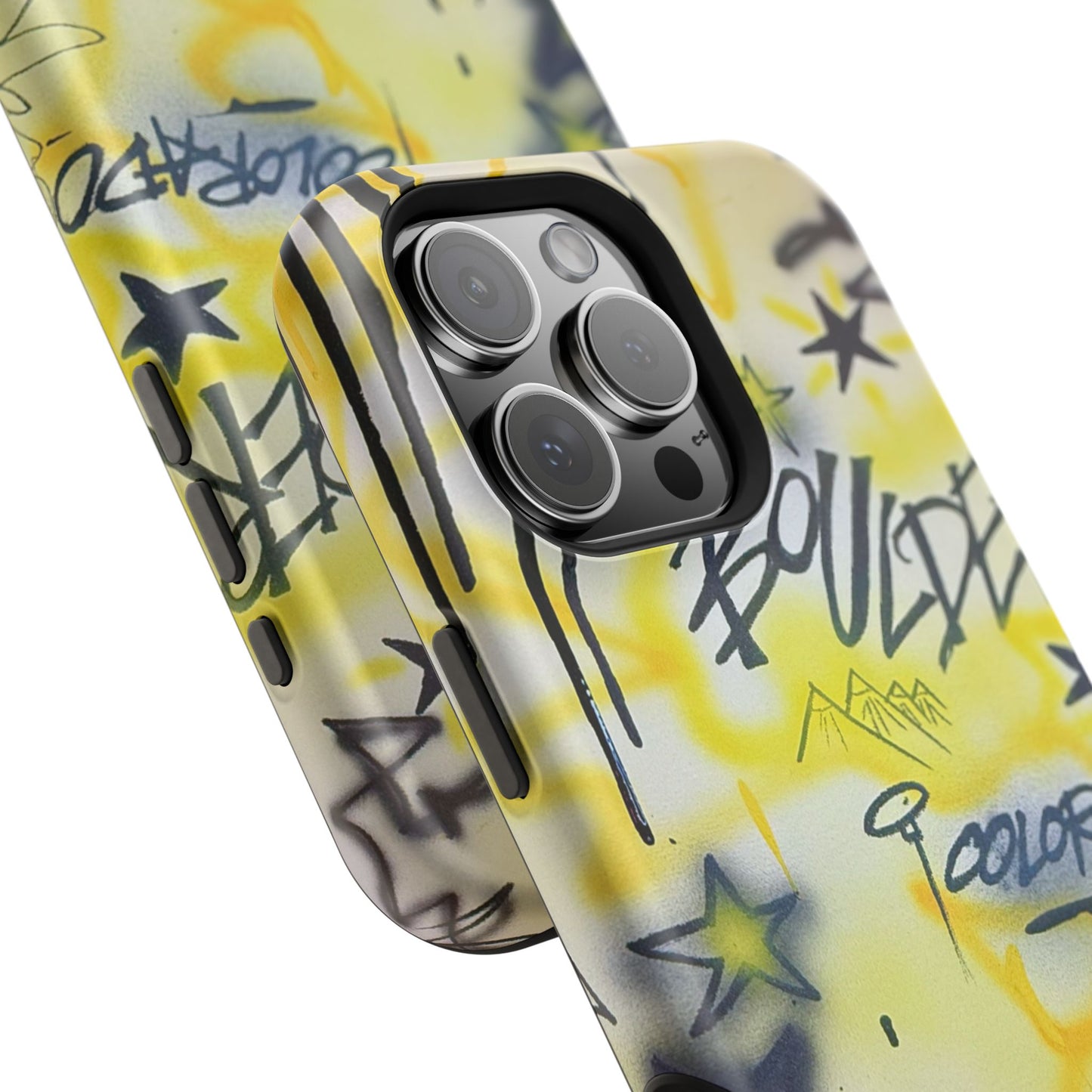 MagSafe "boulder" airbrush iPhone case