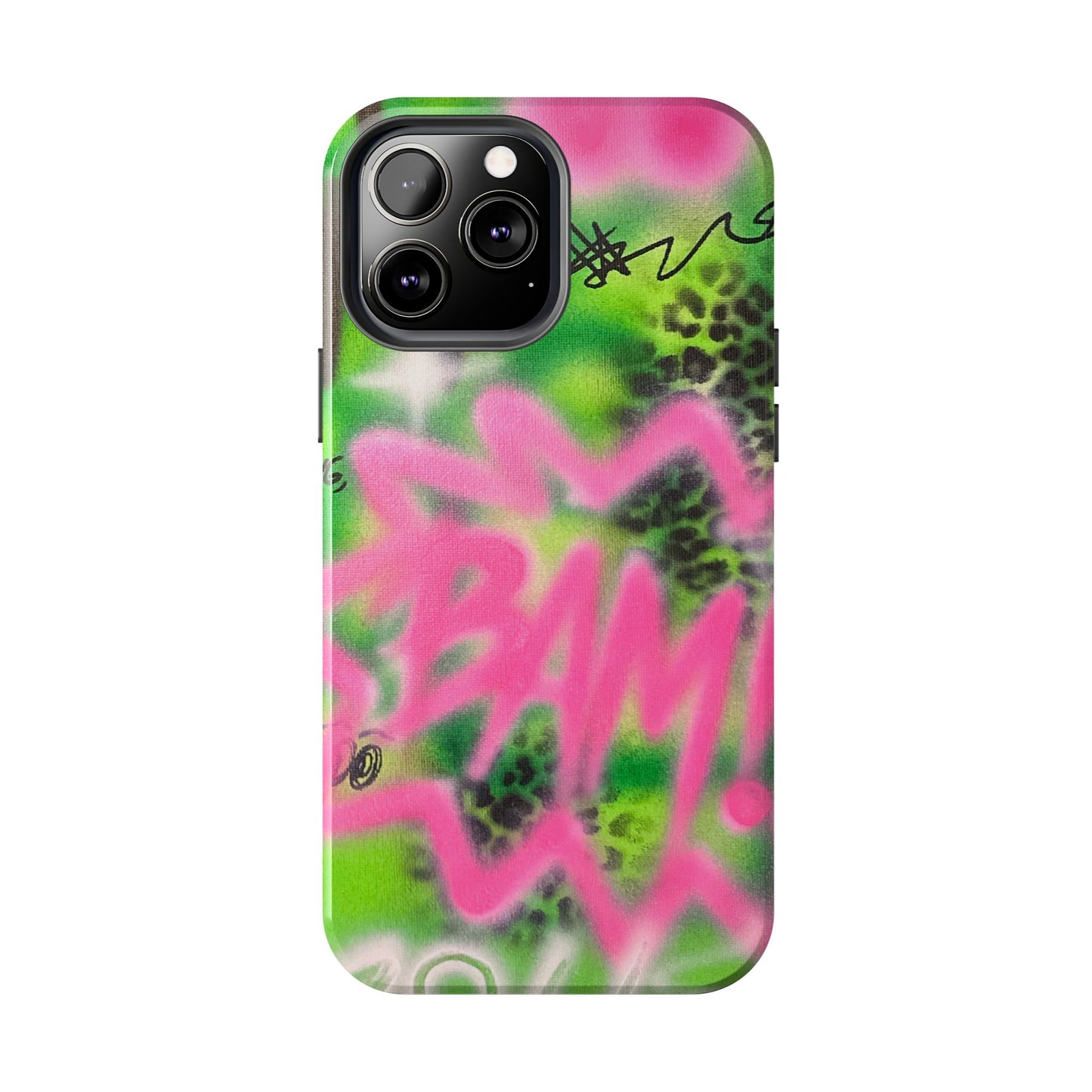 "BAM! pt. 2" airbrush iPhone case