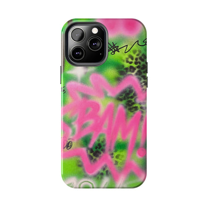 "BAM! pt. 2" airbrush iPhone case