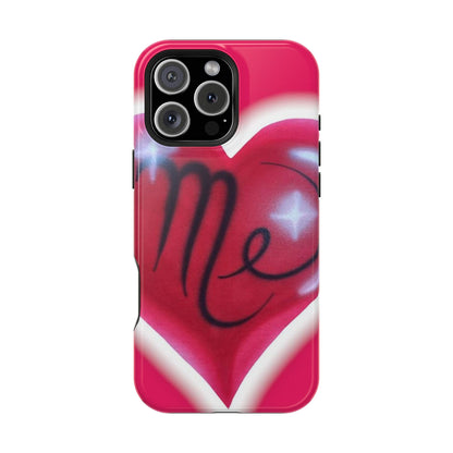 MagSafe "i <3 me" Airbrush iPhone Hülle