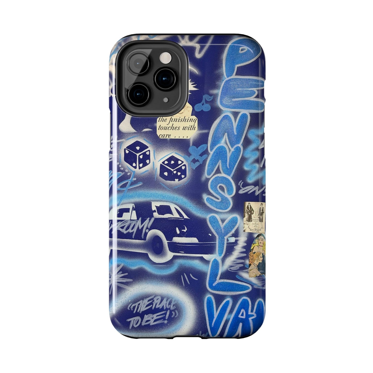 "state college, pa" airbrush iPhone case