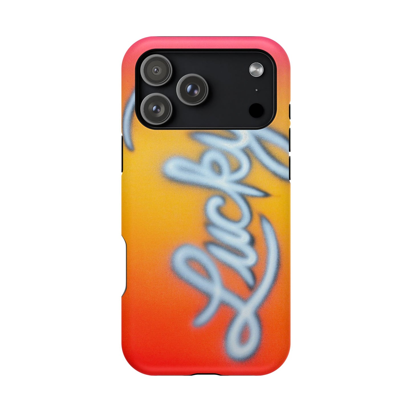 MagSafe "lucky" airbrush iPhone case
