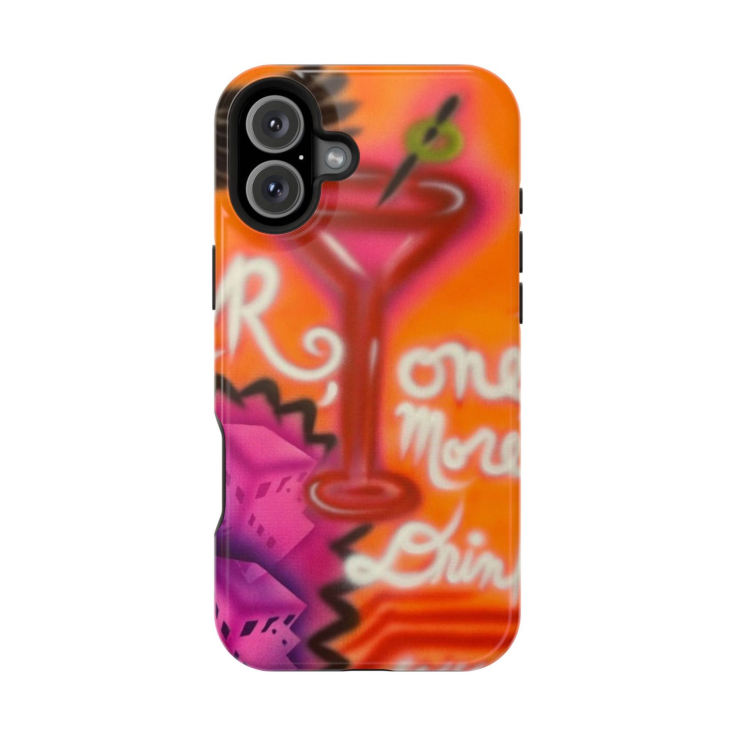 MagSafe „noch einen Drink“ Airbrush-iPhone-Hülle