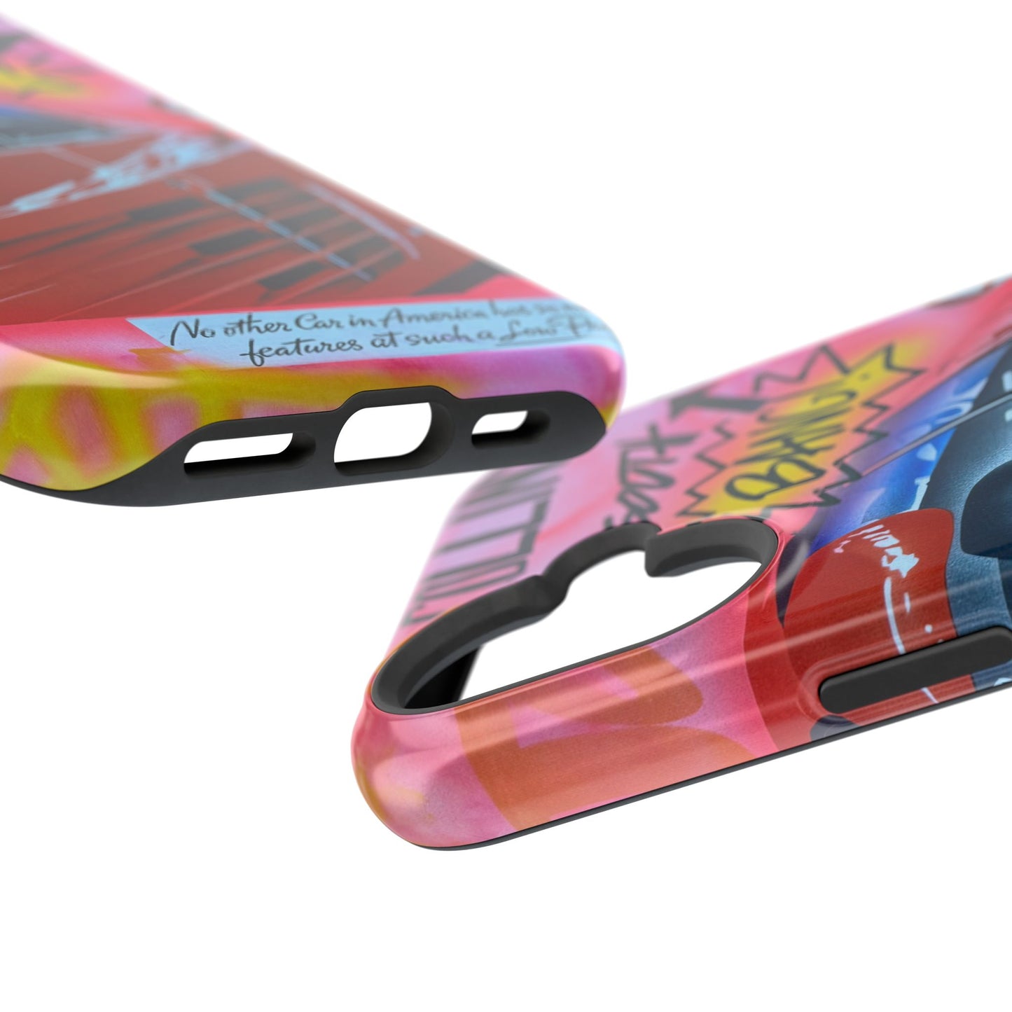 MagSafe "miami momentos" airbrush iPhone case