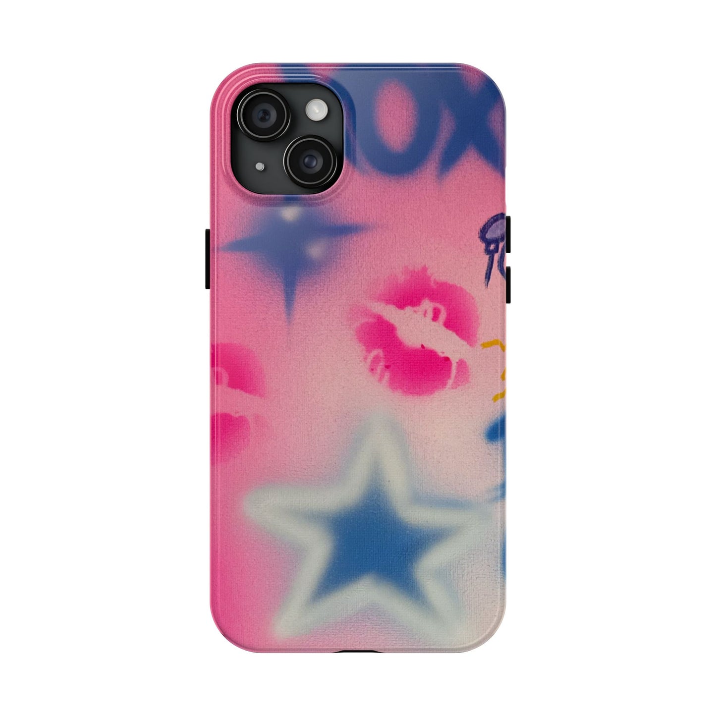 "star symbol" airbrush iPhone case