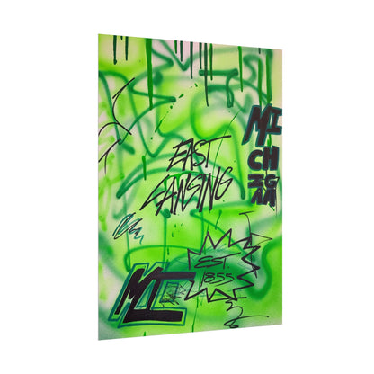 "east lansing, mi" airbrush rolled print