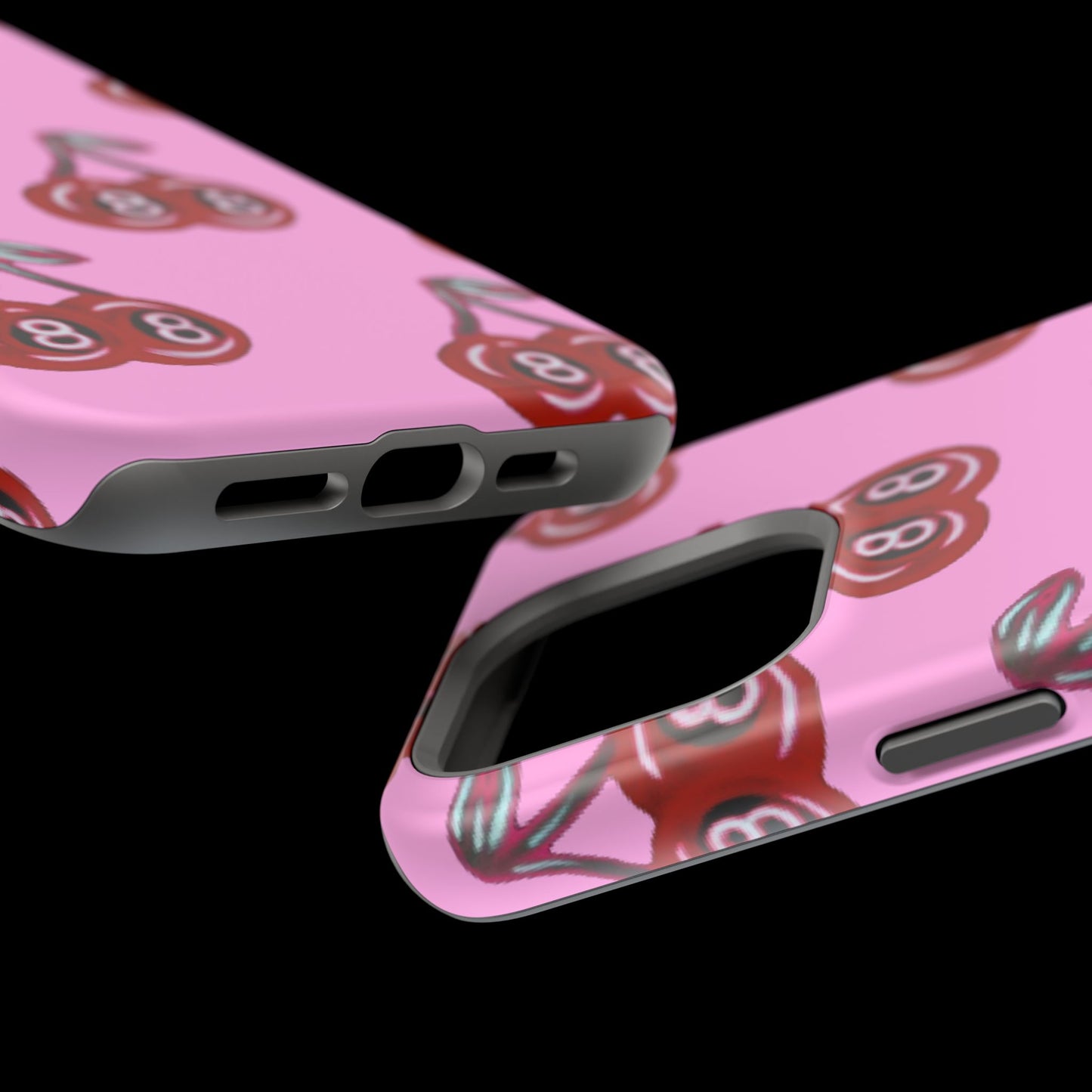 MagSafe "cami cherry pink" Airbrush iPhone Hülle