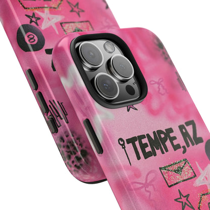 "tempe, az pt. 2" airbrush iPhone case
