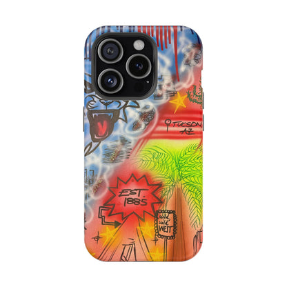 MagSafe Airbrush iPhone-Hülle „Tucson, AZ“