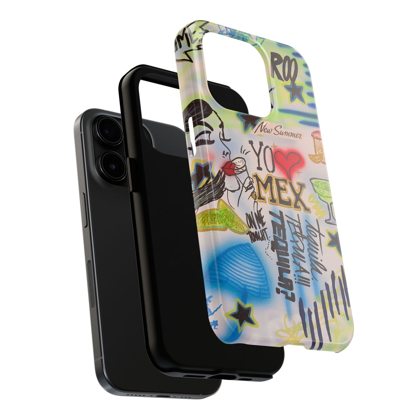 "salted lime" airbrush iPhone case