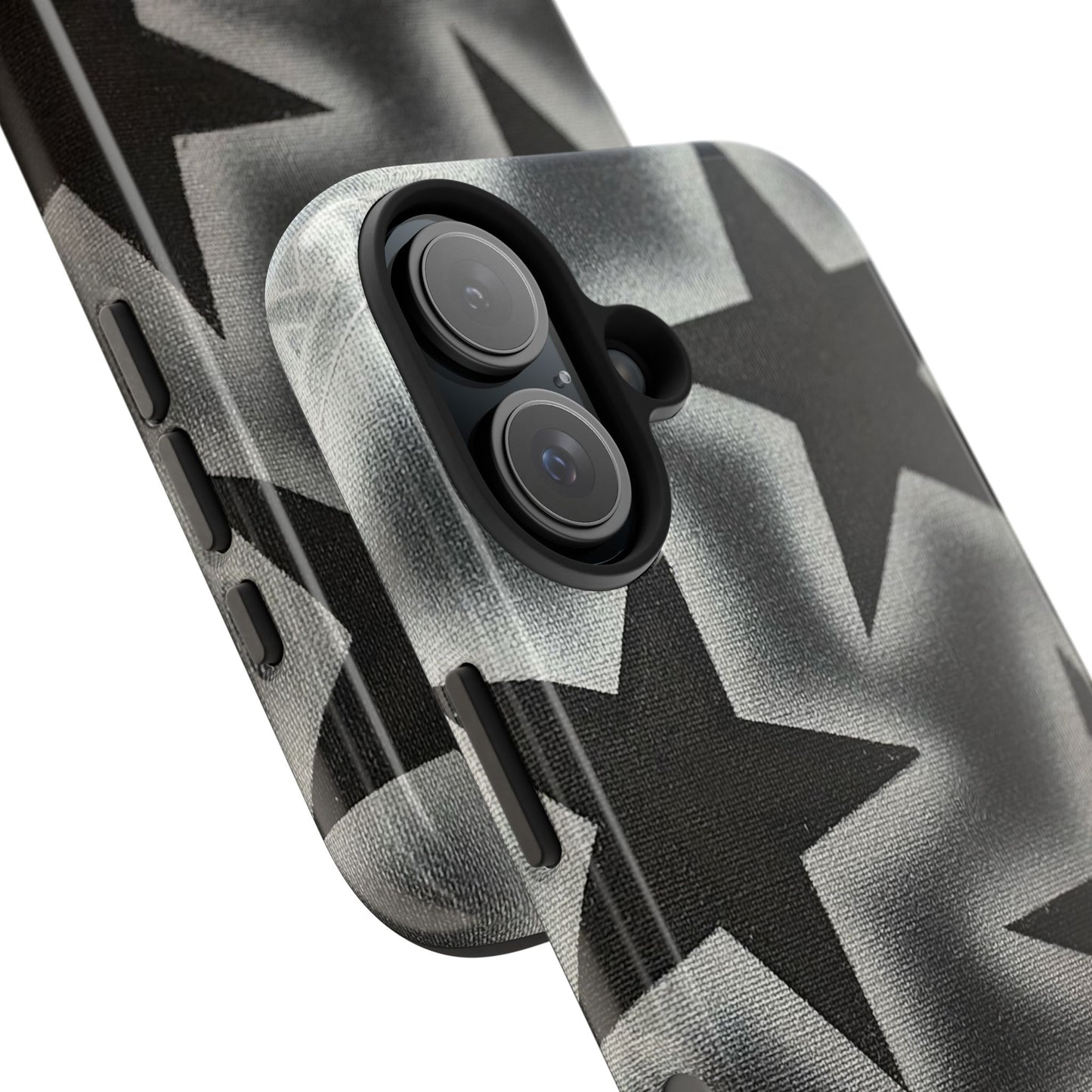 "chrome stars" airbrush iPhone case